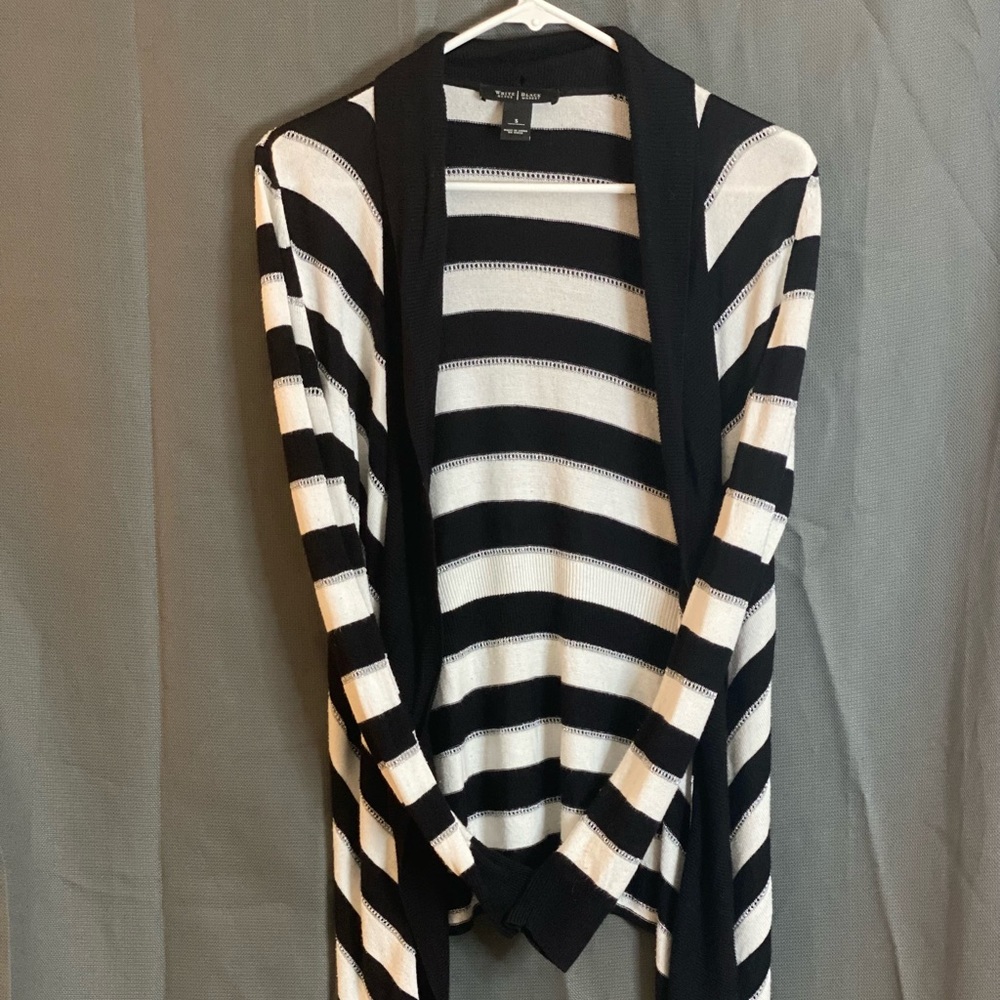 Black and White Cardigan